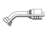 Hose Flange Light Series 45deg Hydraulic Flange
