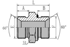 BSP MALE 60 SEAT/BSP MALE CAPTIVE SEAL