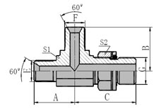 BSP MALE/BSP MALE/METRIC MALE O-RING