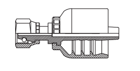 Metric Female 24° Cone 0-ring L.T.