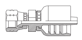 JIS Metric Female 60° Cone Seat