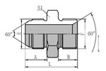 Japanse BSP Thread 60° Cone Fitting