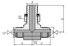 JIC MALE/METRIC MAIL O-RING/JIC MALE