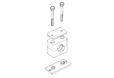 Light Tube Clamp DIN 3015