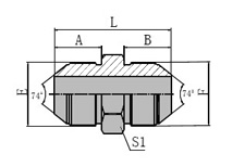 Metric Male 74 Cone