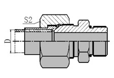 Metric Male 74 Cone/sae O-ring Boss