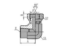 90  NPT  FEMALE/BSP  FEMALE  60   CONE