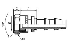 Sae Female 90° Cone Seat