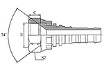 JIC 74° Cone Seal