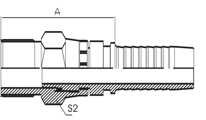 SAE O-Ring Boss Awivel