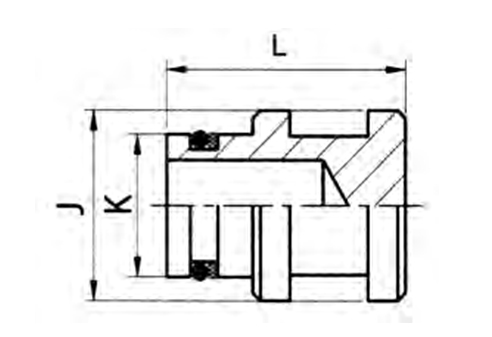 Clip Fastener Male Plug SAE J1467