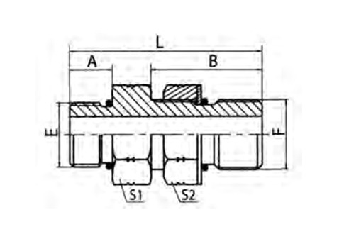 SAE O-ring Boss Plug L-series