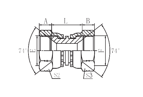 JIC FEMALE 74° SEAT