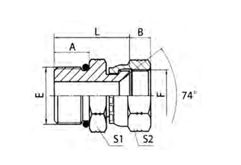 SAE O-RING BOSS L-SERIES