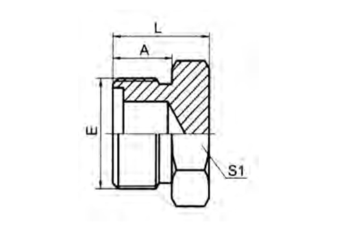 Metric Male O-Ring Plug