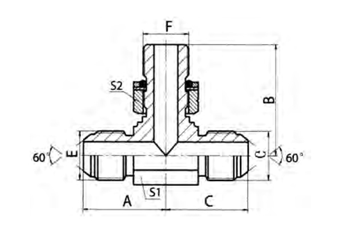 JIS Metric Male