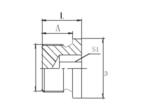 BSP MALE DOUBLE USE FOR BONDED SEAL HOLLOW HEX PLUG