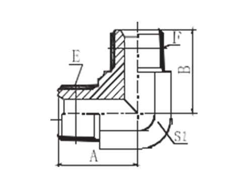 90°ELBOW NPT MALE