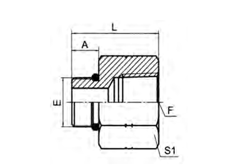 SAE O-RING BOSS L- SERIES