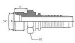 24° Cone O-Ring Seal H.T.