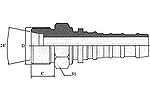 Metric 24° Cone Seal H.T.