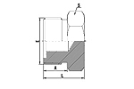 Metric Thread O-ring Face Seal Fittings