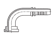 90° JIS Flange