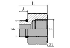 SAE  O-RING  BOSS/SAE  FEMALE