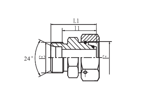 Reducer Tube Adaptor with Swivel NUT