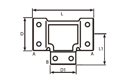 Reducing T Piece Staple Female Adaptor