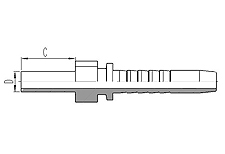 Metric Standpipe Straight