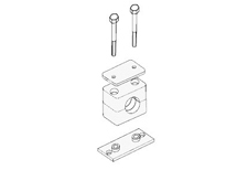 Light Tube Clamp DIN 3015