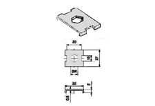 Twin Tube Clamp  DIN 3015