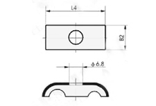 Small Tube Clamp  DIN3015