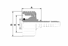 Metric Female Waterwash Inserts