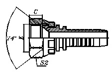 JIC Female 74º Cone Seat