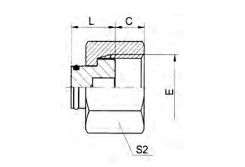 Metric Female Face Plug