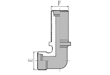 90 Elbow  Bulkhead  Fittings