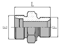 Metric Thread 60 Cone Sealing or Bonded Seal Stud Ends