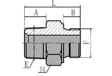 NPT  MALE/METRIC  BONDED  SEAL