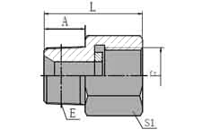 NPT  MALE/BSP  PRESSURE  GAUGE  CONNECTORS