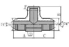 JIC MALE/BSPT MALE/JIC MALE