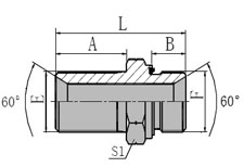 BSP MALE 60 SEAT/BSP MALE CAPTIVE SEAL