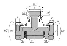 Metric Female 60 Cone Seat