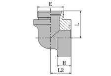 90 Bite Type/SAE  Flange