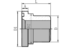 SAE Flange 3000 PSI/weld Tube