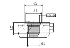 SAE thread port and mating stud end