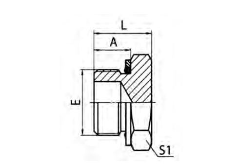 Metric Male L-series Plug