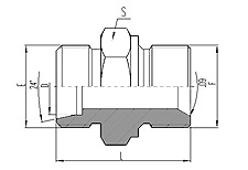 Metric Male 60° Seat Sealing or Bonded Seal Stud Ends