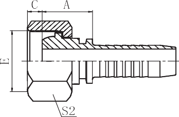 Metric Female 24° Multiseal H.T.